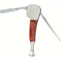ΕΡΓΑΛΕΙΟ ΠΙΠΑΣ ΚΑΠΝΟΥ 3ΣΕ1 (TAMPER+SCRAPER+NEEDLE) ΞΥΛΟ/ΑΤΣΑΛΙ