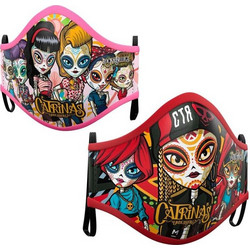 My Other Me Kids 10-12 Face Mask Catrinas 2τμχ