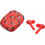 Jellie Monster YLFS-06BT Ακουστικά Bluetooth In Ear Red