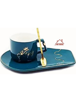 For Home Φλιτζάνι Τσαγιού Πορσελάνης Πράσινο 260ml 903044-3