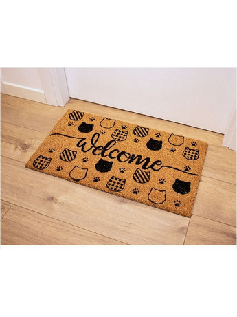 Χαλάκι Εισόδου I-Total 70x40cm Welcome Kitties XL1954