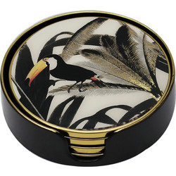ΣΟΥΒΕΡ ΣΕΤ 4 ΤΕΜΑΧΙΩΝ ΜΕ ΒΑΣΗ ΣΧΕΔΙΟ toucan ΔΙΑΜΕΤΡΟΥ 11ΕΚ. 200-613 A