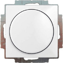 Basic 55 μηχανισμός dimmer φθορισμού περιστροφικό λευκό
