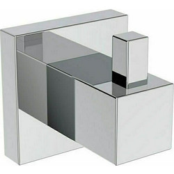 Ideal Standard Iom Square Άγκιστρο Μπάνιου Μονό Inox Ασημί E2192AA ref10279291