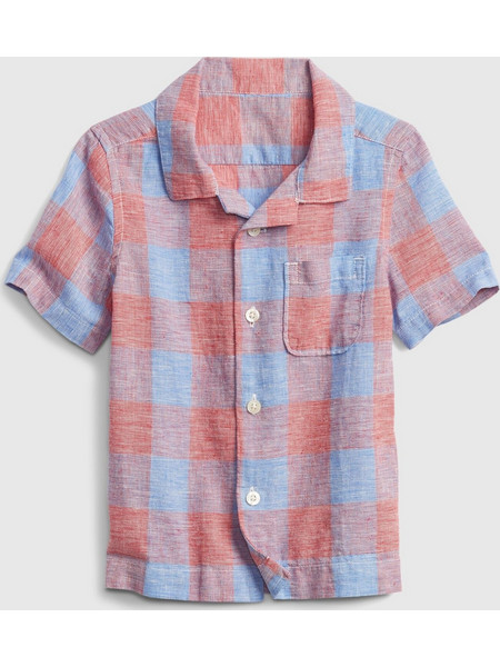 Νηπιακό PJ Πουκάμισο navy red plaid