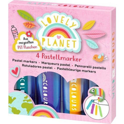 MOSES PASTEL MARKERS 4 ΤΕΜ. M26278