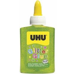 UHU GLITTER GLUE 185gr ΠΡΑΣΙΝΟ