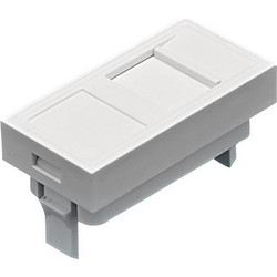ΠΛΗΚΤΡΟ ΜΟΝΟ ΤΗΛΕΦΩΝΟΥ/DATA 22,5Χ45 160-16003 - Eurolamp