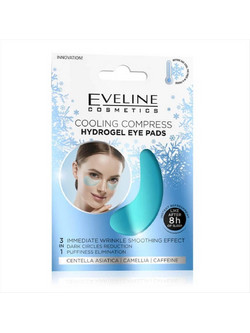 Eveline Cooling Compress Hydrogel Eye Patches για Μαύρους Κύκλους 2τμχ
