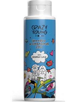 HiSkin Crazy Young Love Coconut Φυτικό Σαμπουάν & Conditioner 200ml
