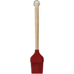 KitchenAid Birchwood Pastry Brush, Empire Red, Carded