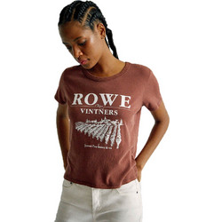 RVCA Γυναικεία κοντομάνικη μπλούζα Camille Rowe Vinters - T-Shirt For Women 2868