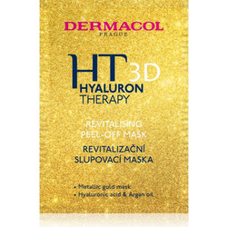 Dermacol 3D Hyaluron Therapy Revitalising Peel-Off Μάσκα Προσώπου για Καθαρισμό με Υαλουρονικό 15ml