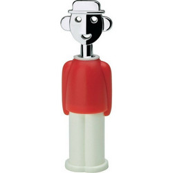 Alessi Alessandro M. Corkscrew red AAM23 R