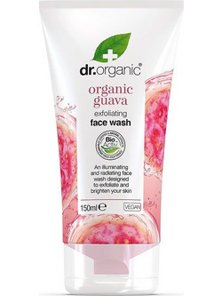 Dr. Organic Guava Exfoliating Face Wash Gel Καθαρισμού Προσώπου 150ml