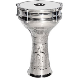 VATAN VT-EM14 Silver Τουμπελέκι Αλουμινίου Σκαλιστό 8"