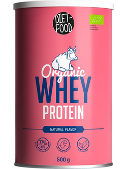 Diet Food Organic Whey Natural Flavor Πρωτεΐνη Ορού Γάλακτος Γράμμωσης 500gr
