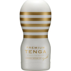 Tenga Original Vacuum Cup Gentle Pocket Sleeve Αυνανιστήρι White