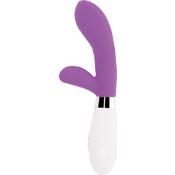 Glossy Jackson Δονητής Rabbit 12cm Μωβ
