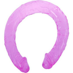 Baile Διπλό Dildo 45cm Μωβ
