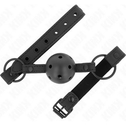 Kink Neoprene Ball Gag Black