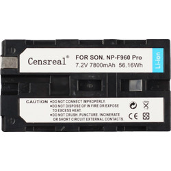 Censreal μπαταρία συμβατή με Sony NP-F970/980Pro (Type-C Charge)