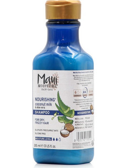 Maui Moisture Nourish Moisture + Coconut Milk Σαμπουάν για Βαμμένα Μαλλιά 385ml