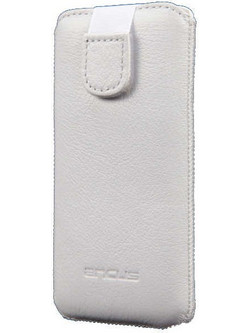 Θήκη Protect Ancus για Apple iPhone SE/5/5S/5C Old Leather Λευκή