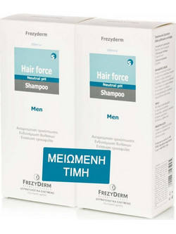 Frezyderm Hair Force Shampoo Men 2x200ml