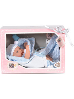 Cangaroo Moni Μωρό με Κουβέρτα Blue 36cm