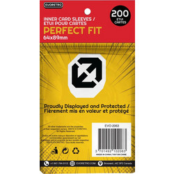 EVORETRO - 200 Sleeves Perfect Fit for Pokemon / One Piece / Lorcana / MTG Cards