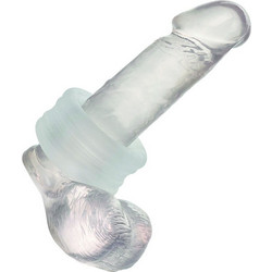 CalExotics Boundless Bumper Stroker Ring Ελαστικό Δαχτυλίδι Πέους Σιλικόνης 3.7cm Διαφανές
