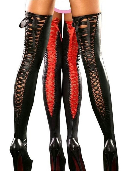 Γυναικείες σέξι LATEX κάλτσες