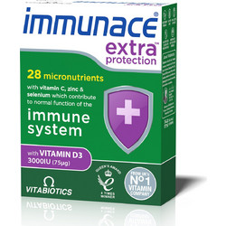 Vitabiotics Immunace Extra Protection 30 Κάψουλες
