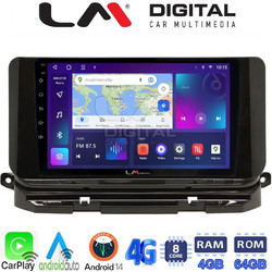 LM Digital ZC8280 Ηχοσύστημα Αυτοκινήτου με Οθόνη Αφής & GPS