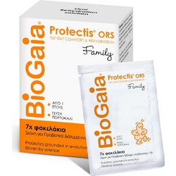 BioGaia Protectis Family Πορτοκάλι Προβιοτικά 7 Φακελάκια