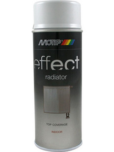 Motip Effect Radiator Σπρέι Βαφής White Ματ 400ml