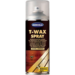 MERCOLA T-WAX RENOVATOR SPRAY ΚΕΡΙ ΠΕΡΙΠΟΙΗΣΗΣ ΞΥΛΟΥ ΔΙΑΦΑΝΕΣ 400 ml