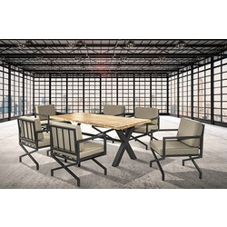 Jolie/P+ X-Fir Table Dining Set CAT A 0.0000 x 0.0000 x 0.0000
