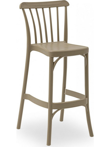 Gozo 75 σκαμπό bar Coffee 45x53x109(75)cm