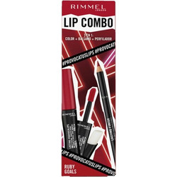 Rimmel London Lip Combo Ruby Goals Set Κραγιόν Stick