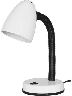 επιτραπέζιο φωτιστικό Activejet AJE-BILL White Λευκό Μαύρο 60 W