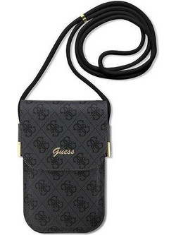 Θήκη Universal Universal - Guess 4G Metal Script Logo - Black