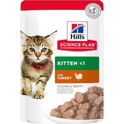 Hill's Science Plan Kitten with Turkey in Gravy 85gr