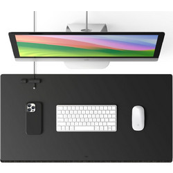 Elago Smart Magnetic Desk Mat - Μαγνητικό Mouse Pad / Σουμέν Γραφείου από PU Δέρμα - 80 x 41 cm - Black (EDESK-MAGMAT-BK)