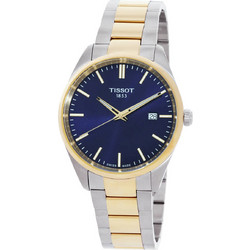 Tissot Ανδρικό Ρολόι με Ασημί Χρυσό Μεταλλικό Μπρασελέ T150.410.22.041.00