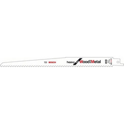 BOSCH - S1111DF Σπαθόλαμα Heavy for Wood and Metal 225mm - 2 Τεμάχια (2608656273)