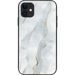Sonique Marble Series Back Cover White 01 (iPhone 11)