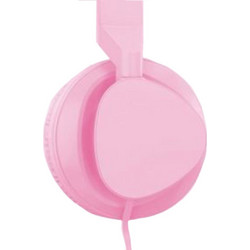 Ezra BH04 Ενσύρματα Ακουστικά Over Ear Ροζ