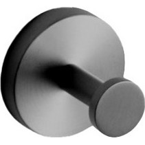 Άγκιστρο μονό MT VALI001/BGM Black Gun Metal PVD Φ5,3x5cm VALI001/BGM